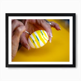 Easter Eggs 531 Art Print