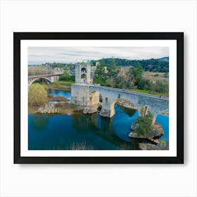 Bridge Over The River in Besalú 20210101 138ppub Art Print