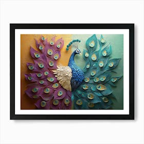 Peacock 1 Art Print