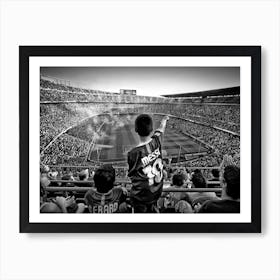 Cathedral Of Football Art Print