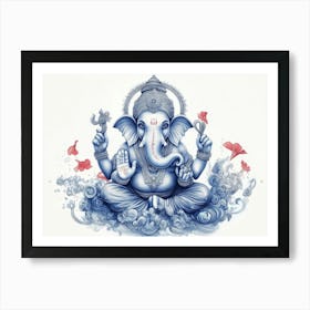 Ganesha 4 Art Print