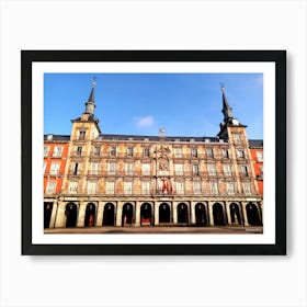 Plaza Del Parlamento, Madrid, Spain Art Print