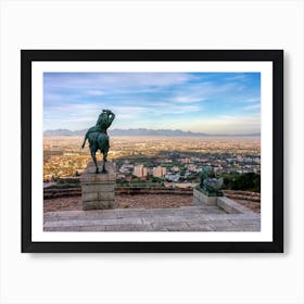 View Of cape town Rhodes Art Print