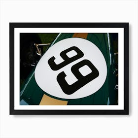 Lotus Racing Car Art Print