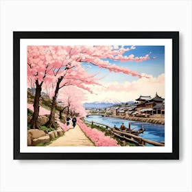 Cherry Blossoms 1 Art Print