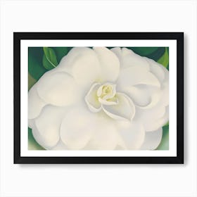 Georgia O'Keeffe - A White Camellia Art Print