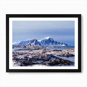 Coastal Landscape at Andenes, Norway Art Print