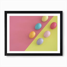 Easter Eggs 627 Art Print