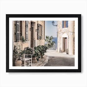 Spain Print, Mediterranean village Banyalbufar on Mallorca, Balearic islands Art Print