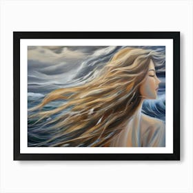 Rough Sea 2 Art Print