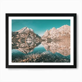Dreaming Of The Tetons - Mountain Lake Art Print