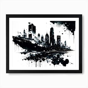 Chicago Skyline Art Print