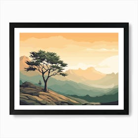 Landscape Painting Art Print