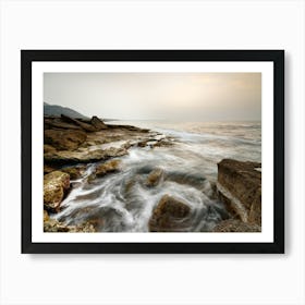 Coastal light on Majorca Art Print