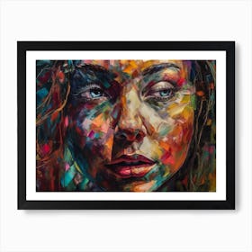 Portrait Of A Woman Art Print