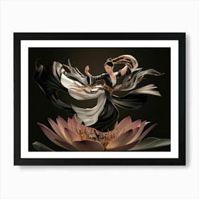 Chinese Empress Sword Dance #7 Art Print