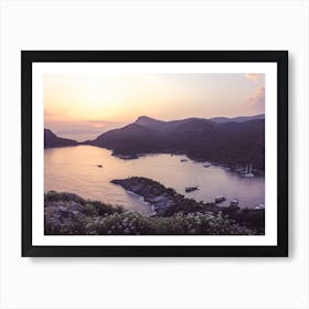 Royal Sunset  Art Print