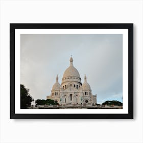 Sacre Coeur at Sunset, Paris 4 Art Print