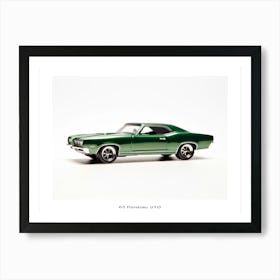 Toy Car 67 Pontiac Gto Green Poster Art Print