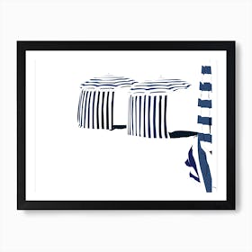 Cabourg Art Print