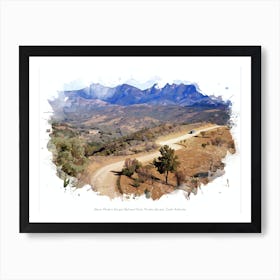 Ikara Flinders Ranges National Park, Flinders Ranges, South Australia Art Print