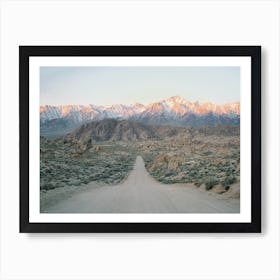 California Desert Mountains Art Print