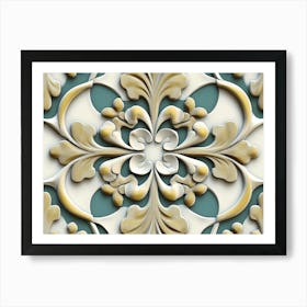 Floral Pattern Art Print