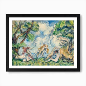 The Battle Of Love, Paul Cézanne Art Print