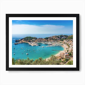 Port Soller Mallorca 1 Art Print