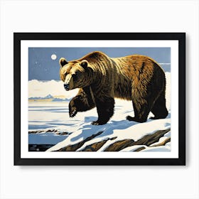 The Great Bear at the pole Art Print