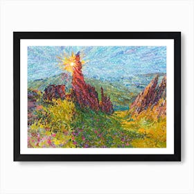 Carpathian National Park Art Print