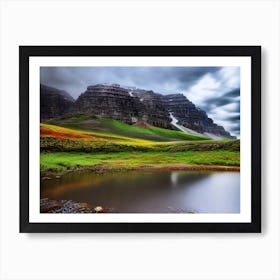 Fjords Of Iceland Art Print