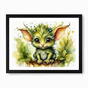 Forest Imp Art Print