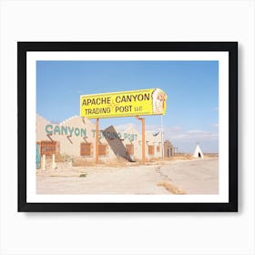 Apache Canyon Art Print