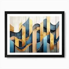 Modern Abstract 2 Art Print