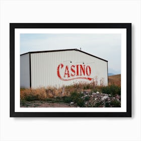 Old Montana Casino Art Print