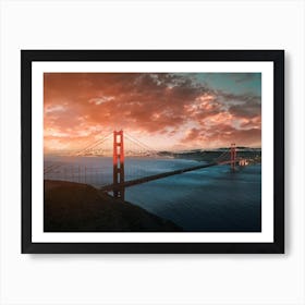 Golden Gate Bridge Art Print