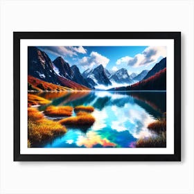 Mountain Lake 39 Art Print