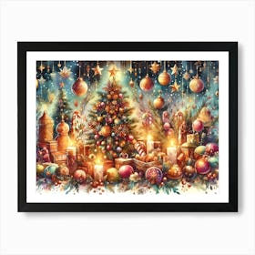 Christmas Tree 4 Art Print