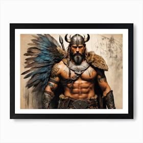 Viking Warrior 2 Art Print