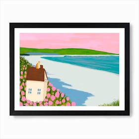 House By The Sea Art Print