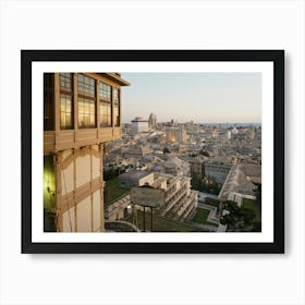 Genova_view From The Top Of A Building Art Print