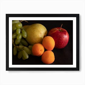 Funny Fresh Fruits Poster