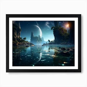 Landscape Wallpapers Art Print