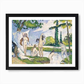 Bathers, Paul Cézanne Art Print