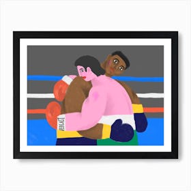 The Fight Art Print