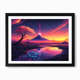 Hawaiian Landscape 2 Art Print