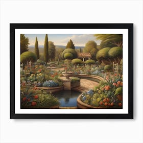 Garden In The Sun Poster