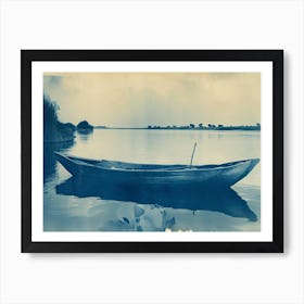 Empty Boat Art Print