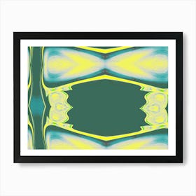 Abstract Butterfly Art Print